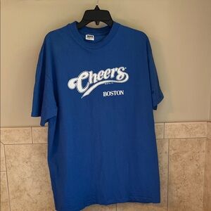 Vintage Cheers Boston Blue Tee